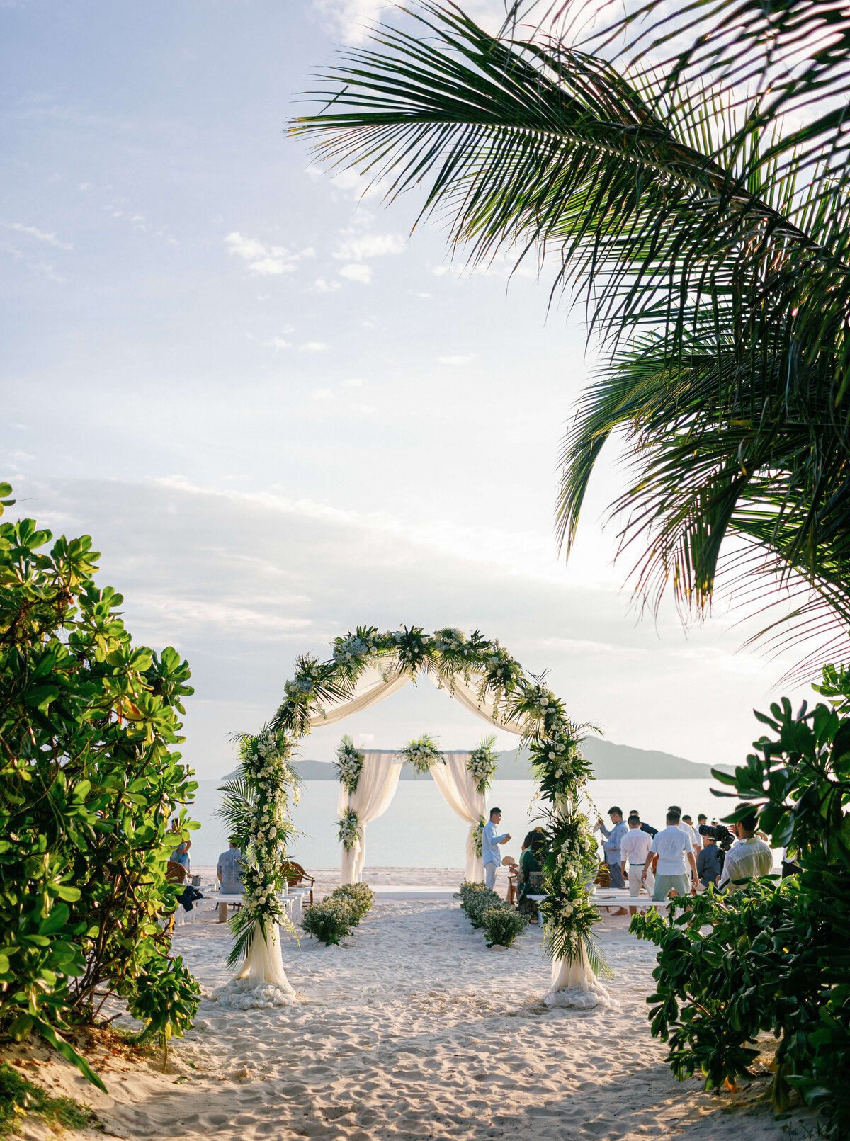 Amanpulo Resort Philippines Wedding Ceremony