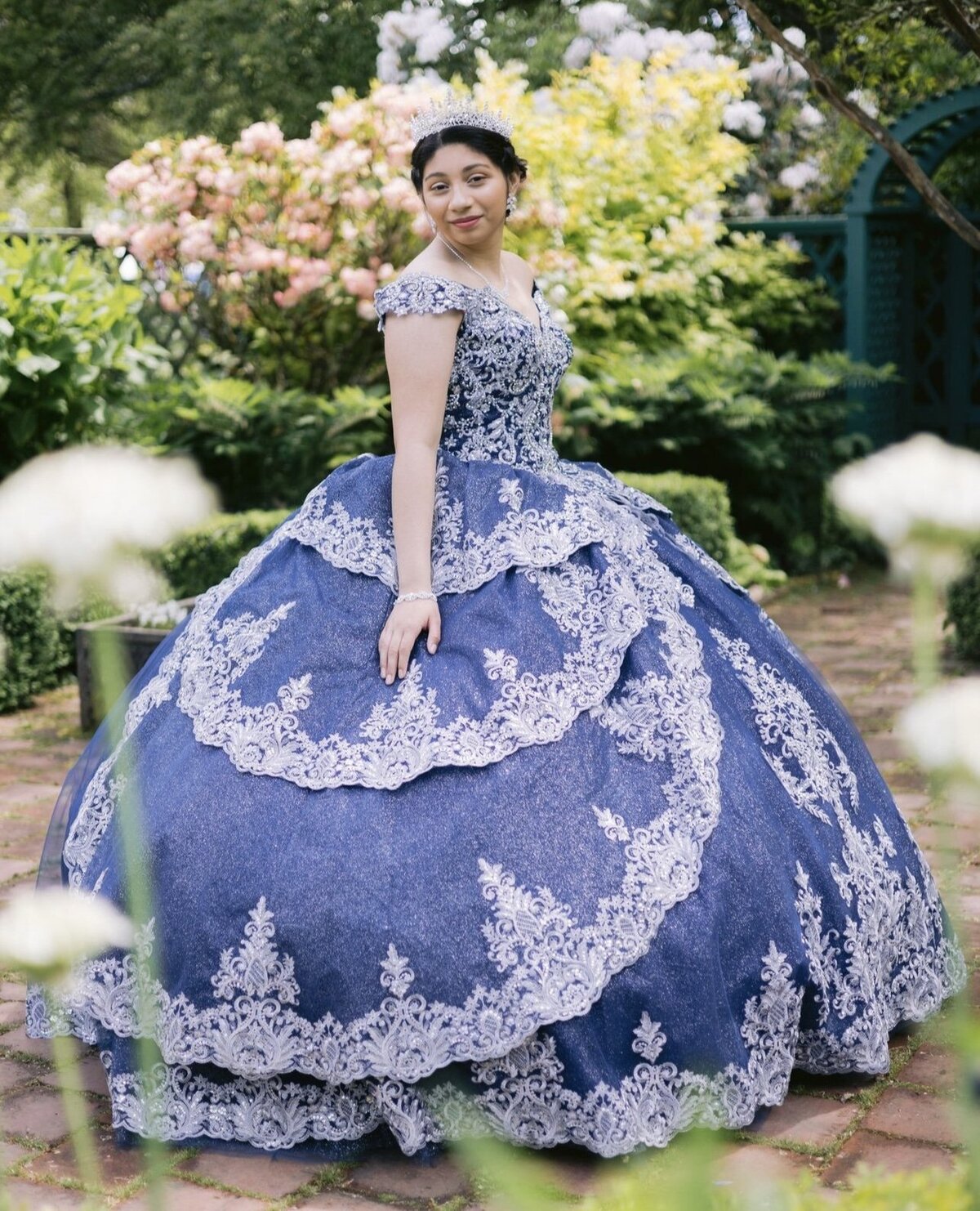 Quince Dress Blue | Lucia Isabel