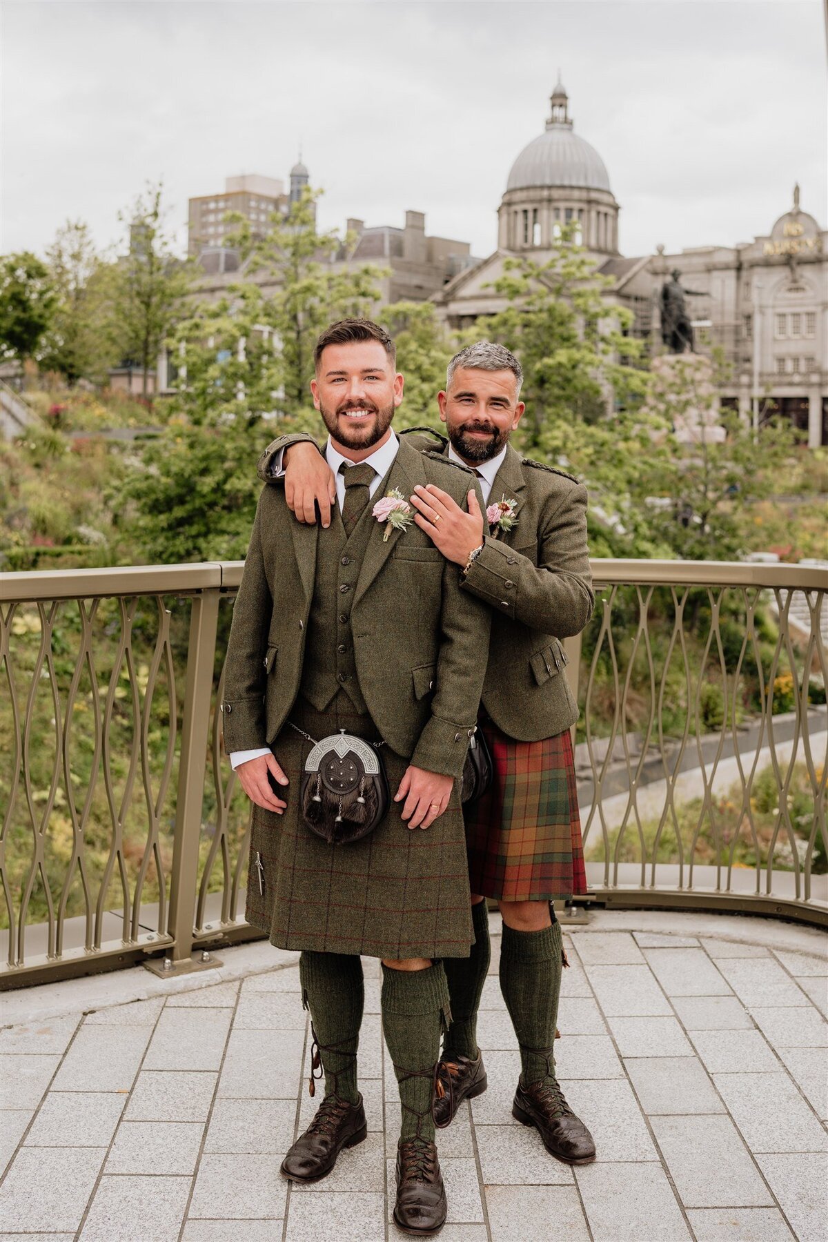 Aberdeen LGBTQ+ Wedding Photography by Aberdeen Wedding Photographer Scott Arlow - 46