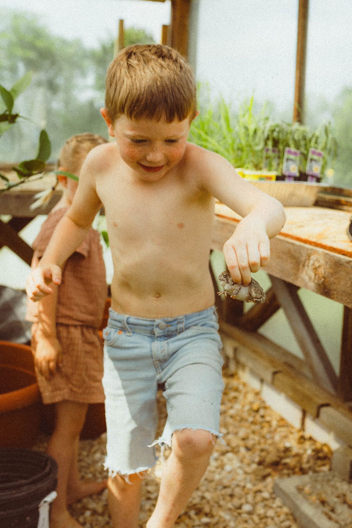 Documentary Family Photography Columbia MO - Gardening and Playful Moments-240524-0023