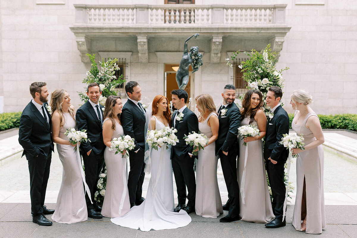 Boston Public Library Wedding-Halie Child Photography-59