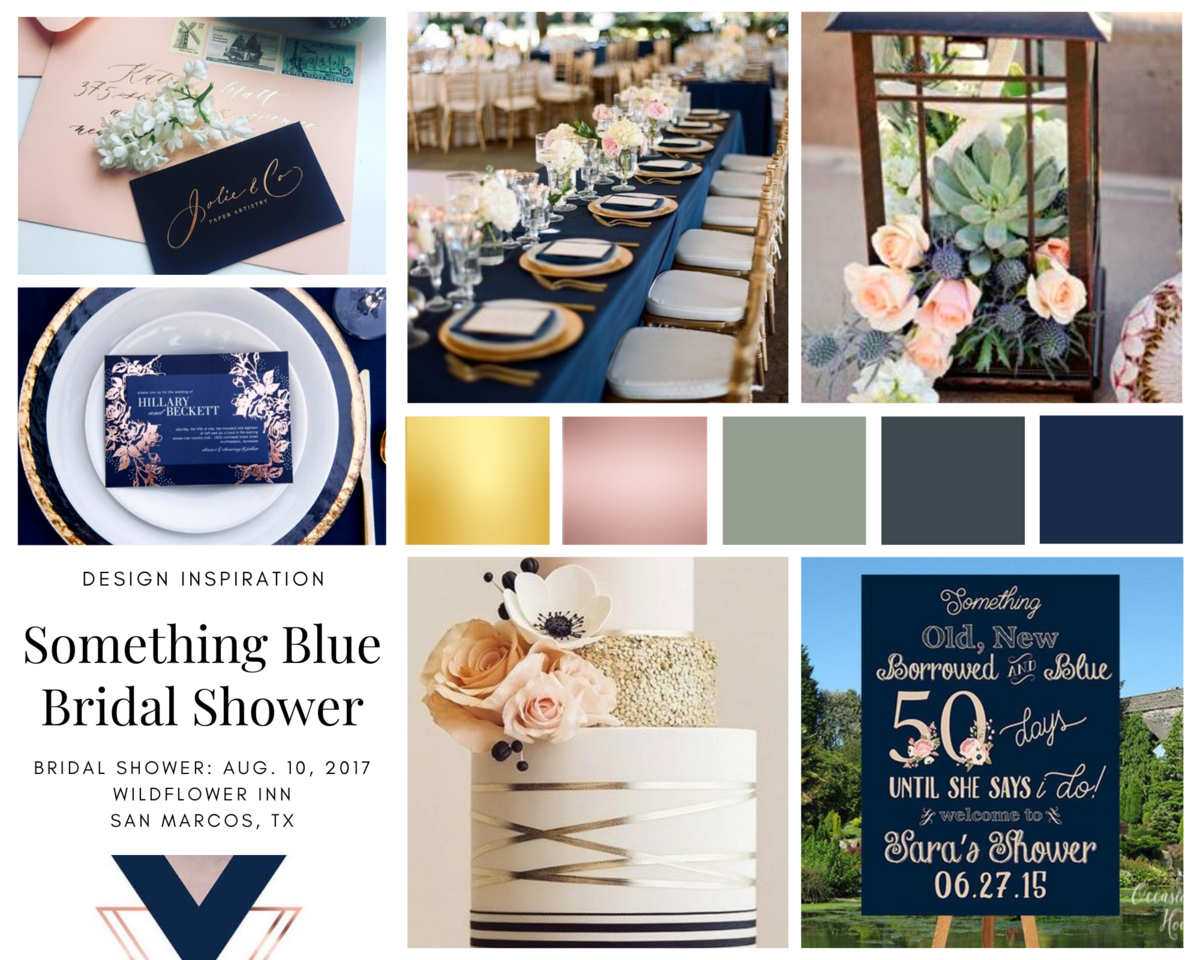 Something Blue Shoot MoodBoard Concept