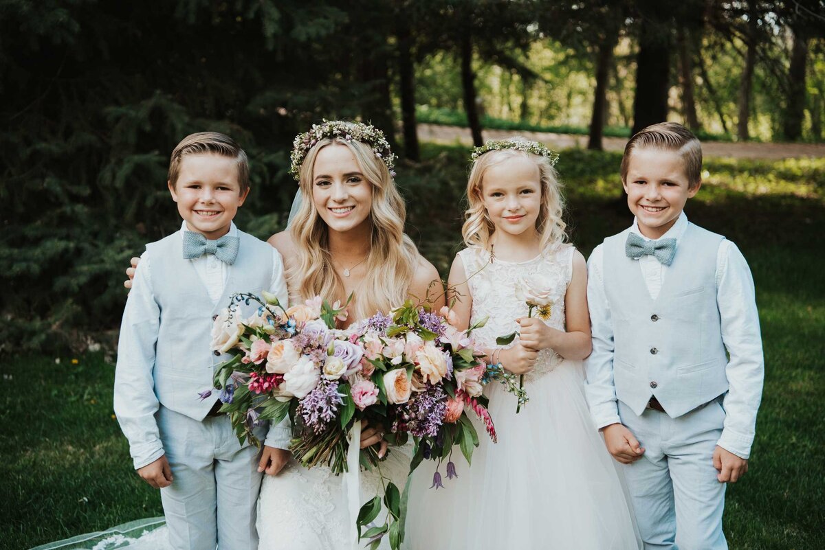 bride-flowergirl-ringbearers