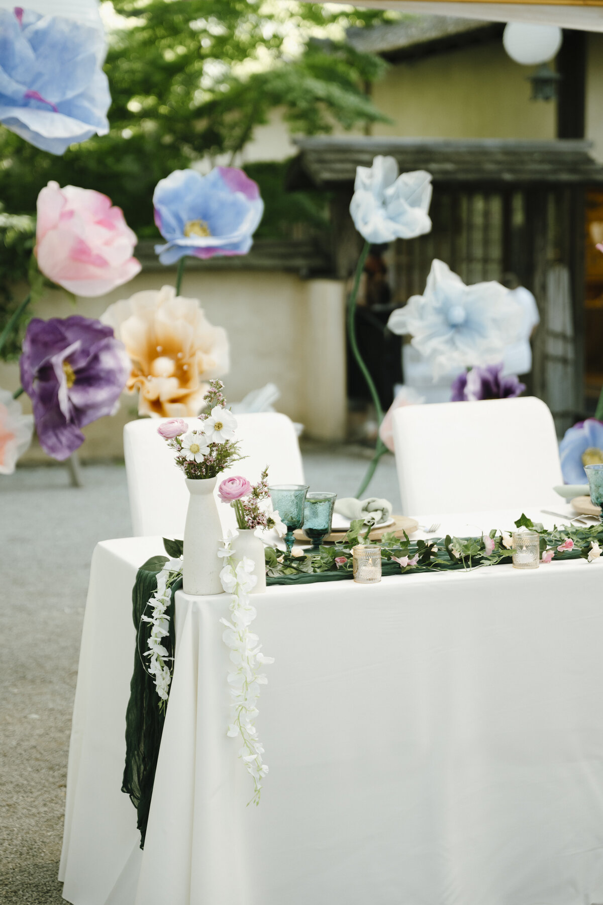 Wedding reception decor