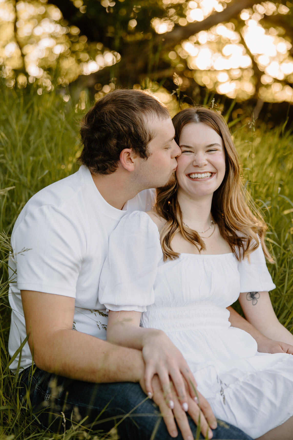 sweet engagement