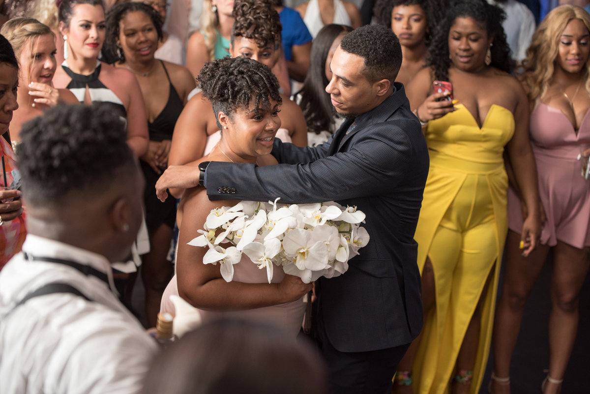 NFL Miami Dolphins Brandon Radcliff ShaKyra Radcliff Briza on the Bay Wedding Andrea Arostegui Photography-317