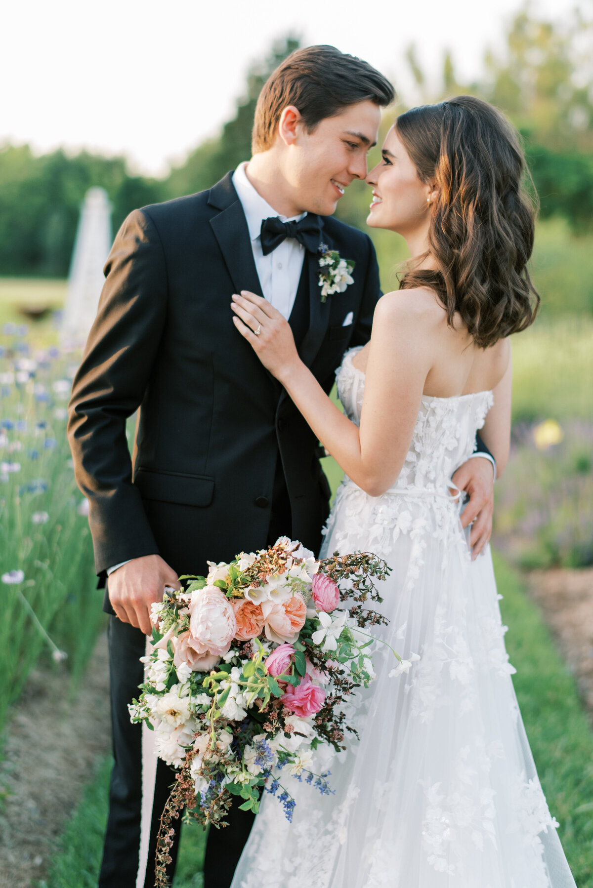 Bride and Groom Photo at the Inn at Perry Cabin