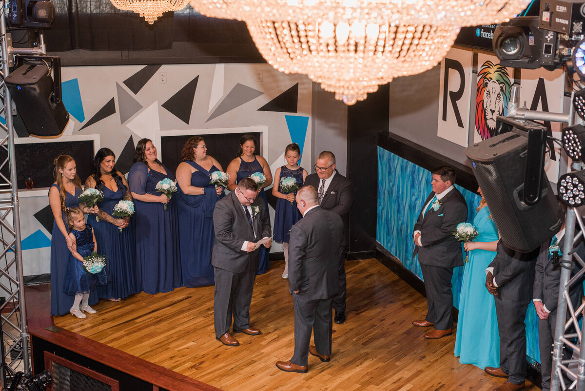 Wedding reception in Rochester, New York