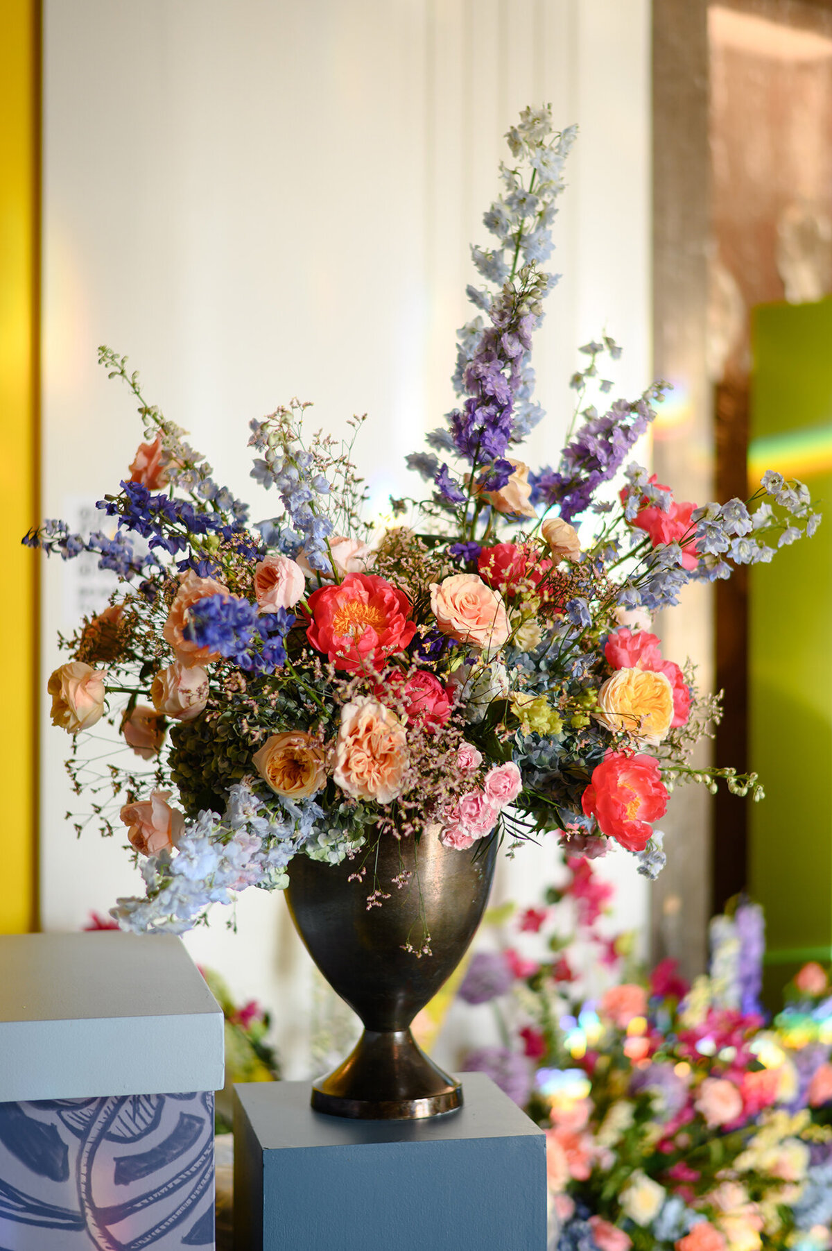 colorful space themed wedding_3