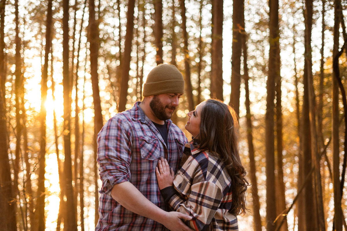 Caledon Wedding Photographer  Island Lake Engagement Photo