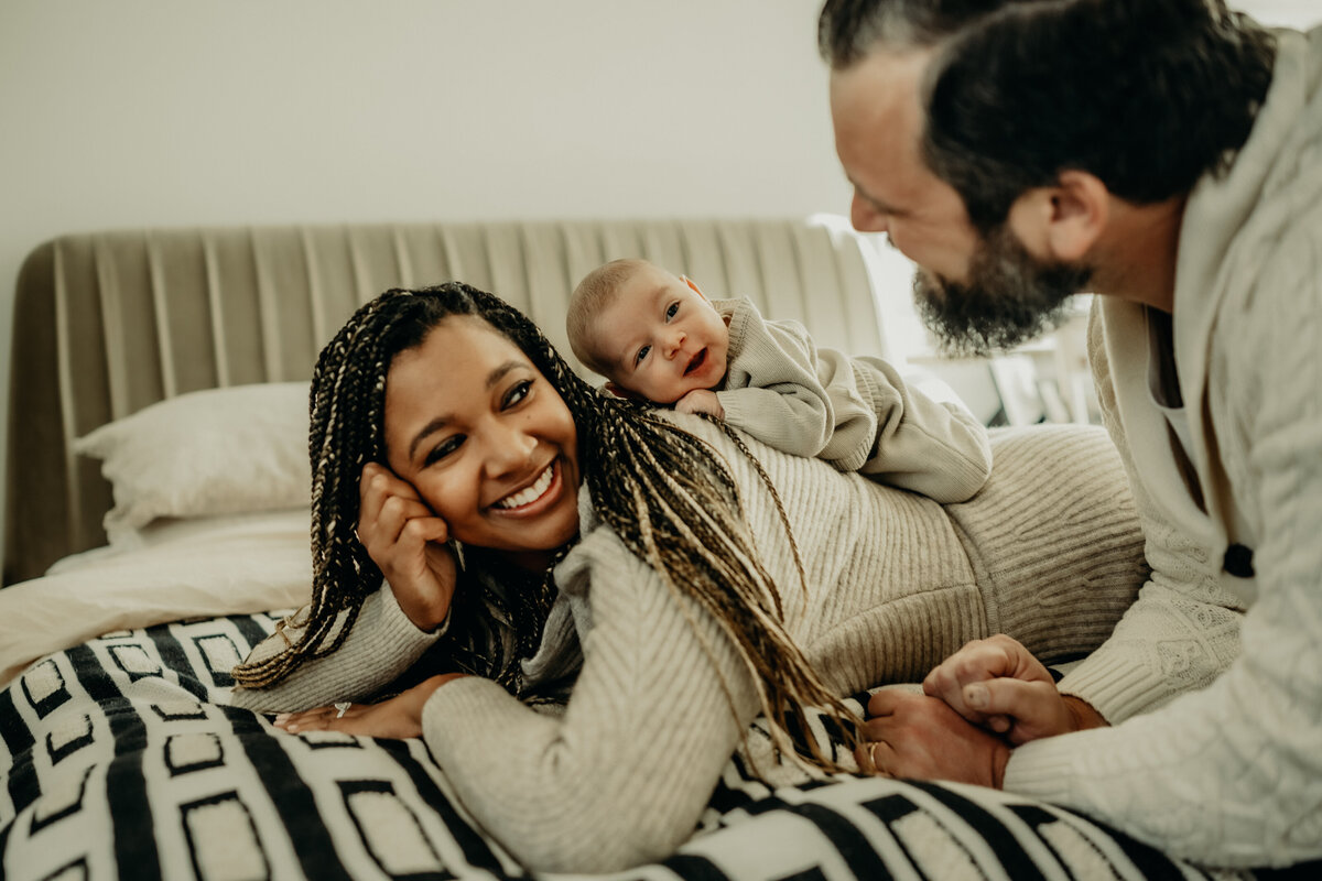 Cozy Up! Lifestyle, In Home Denver Newborn Family Portraits