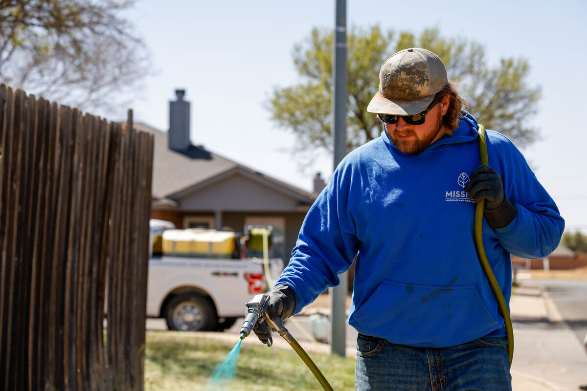 Lubbock landscaping, turf, lawn care Mission Service Companies_0222