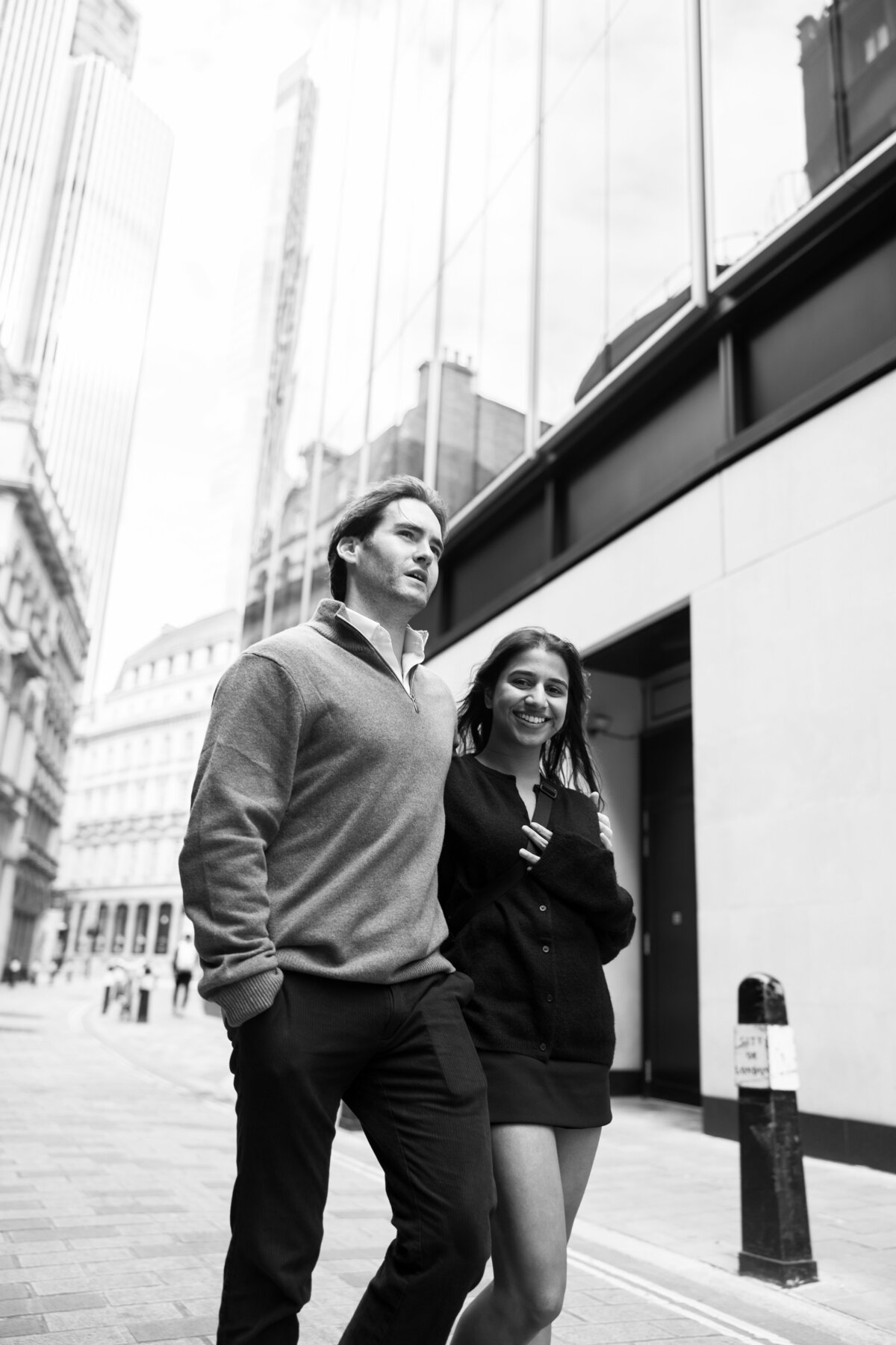 London couple portrait session