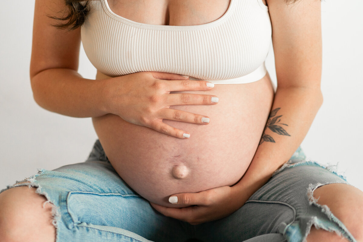 Austin Texas Maternity Studio Photo
