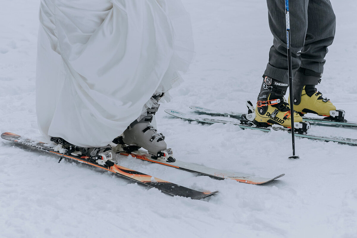 Mount Seymour Winter Ski Elopement49
