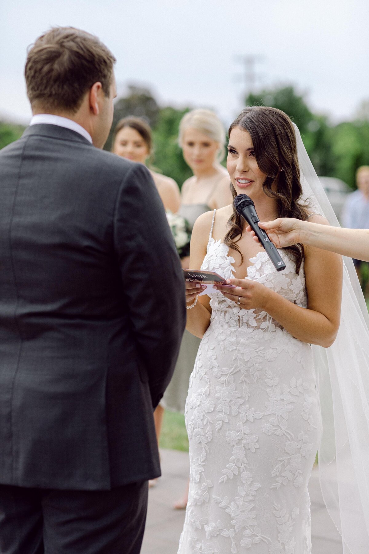 winery wedding ceremony