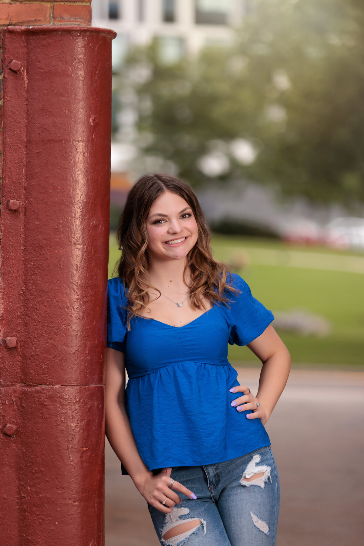 Senior photos near Fuquay Varina NC