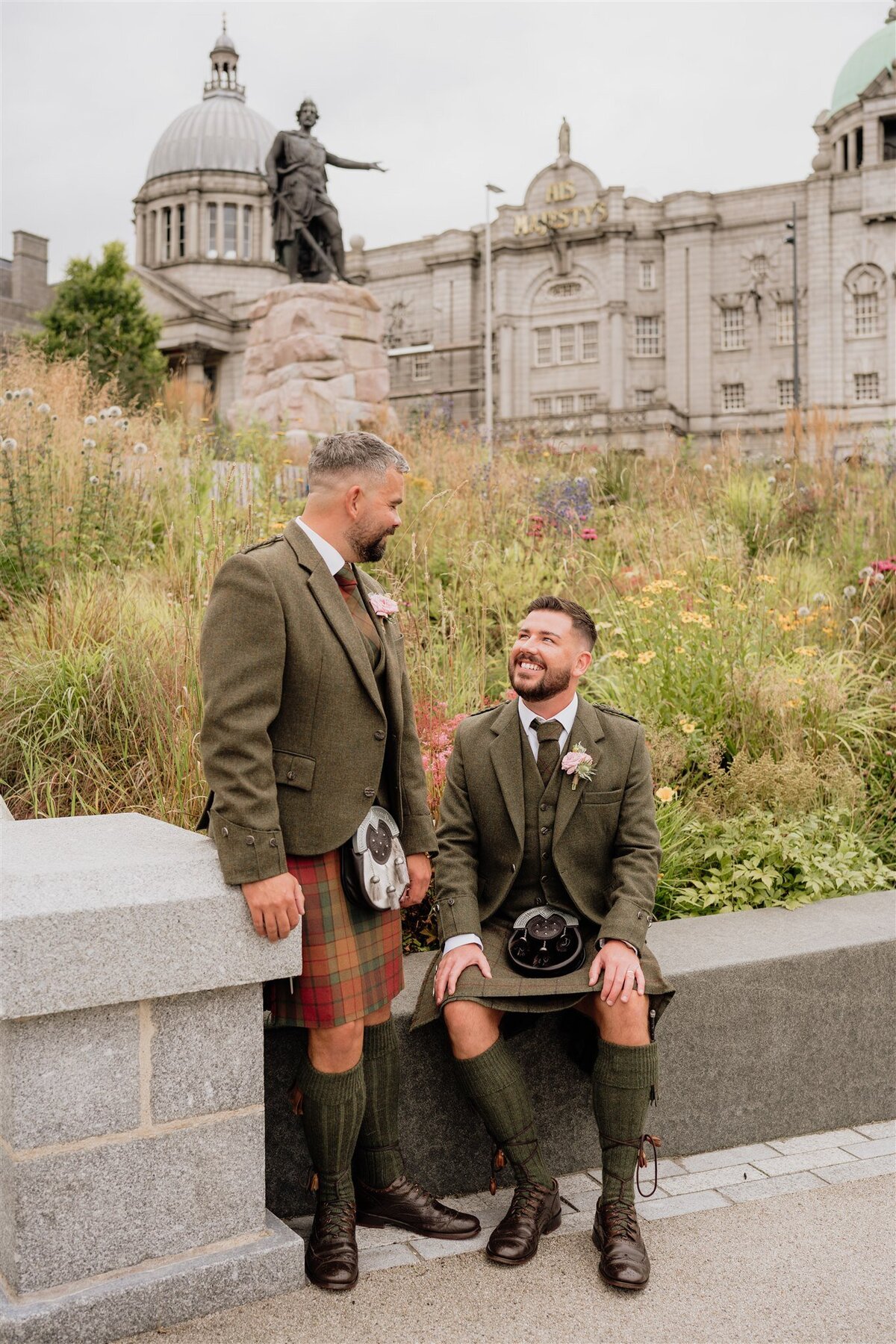 Aberdeen LGBTQ+ Wedding Photography by Aberdeen Wedding Photographer Scott Arlow - 44