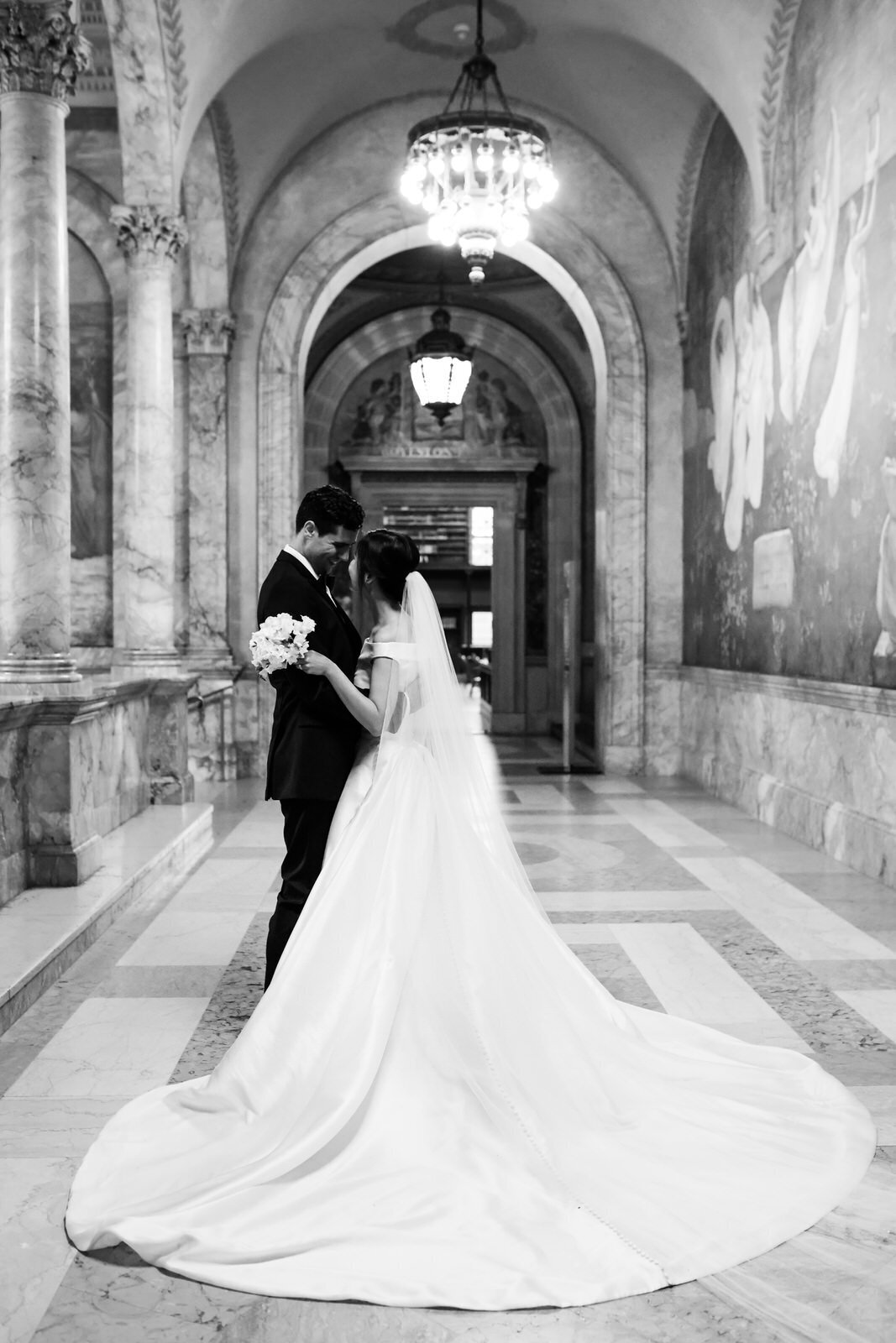 Boston Public Library Wedding Photography 19