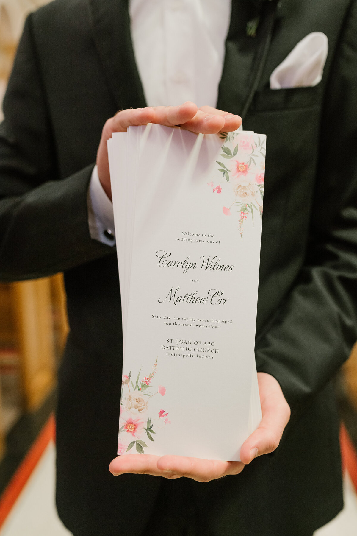 Wedding Program