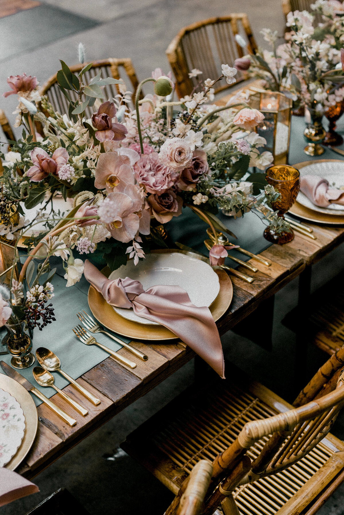Faye Fern Creative | Wedding Design, Planning + Production | Brooklyn Winery Wedding | Reception Tablescape