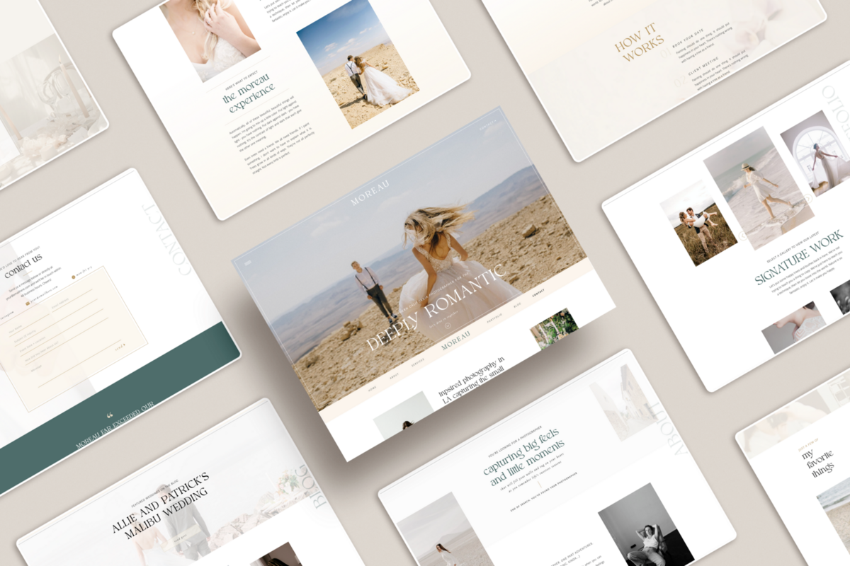 Showit Website Templates for Photographers and Creatives Website