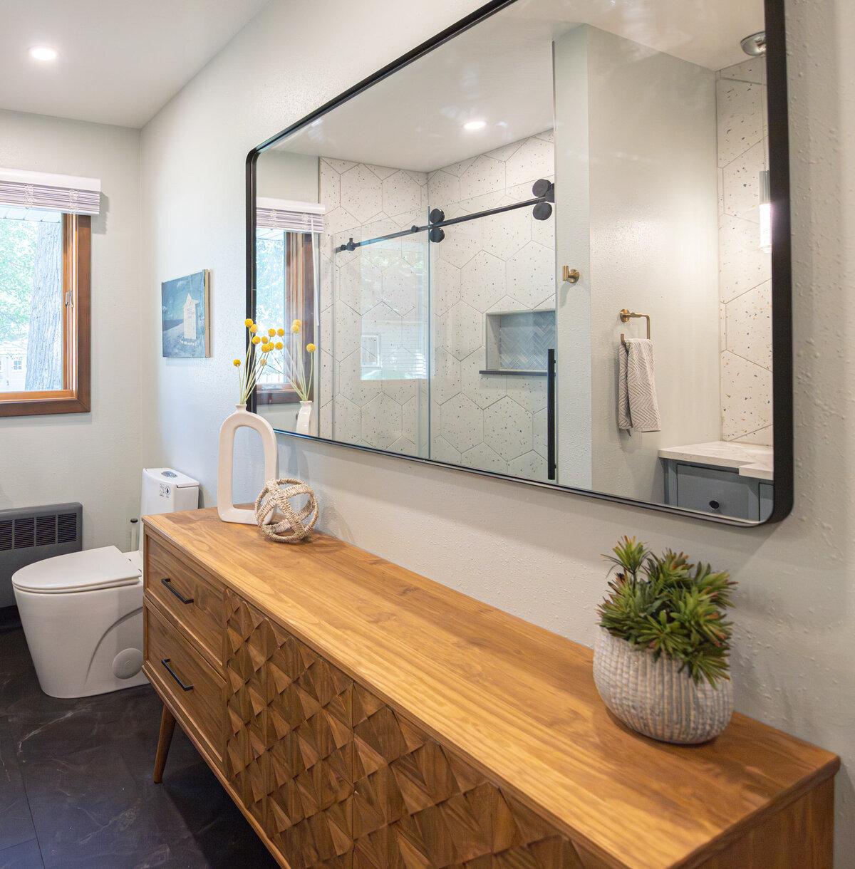 large mirror