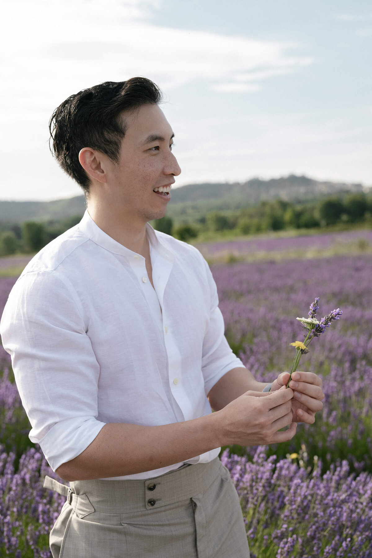 Lavender photo shoot in Valensole france