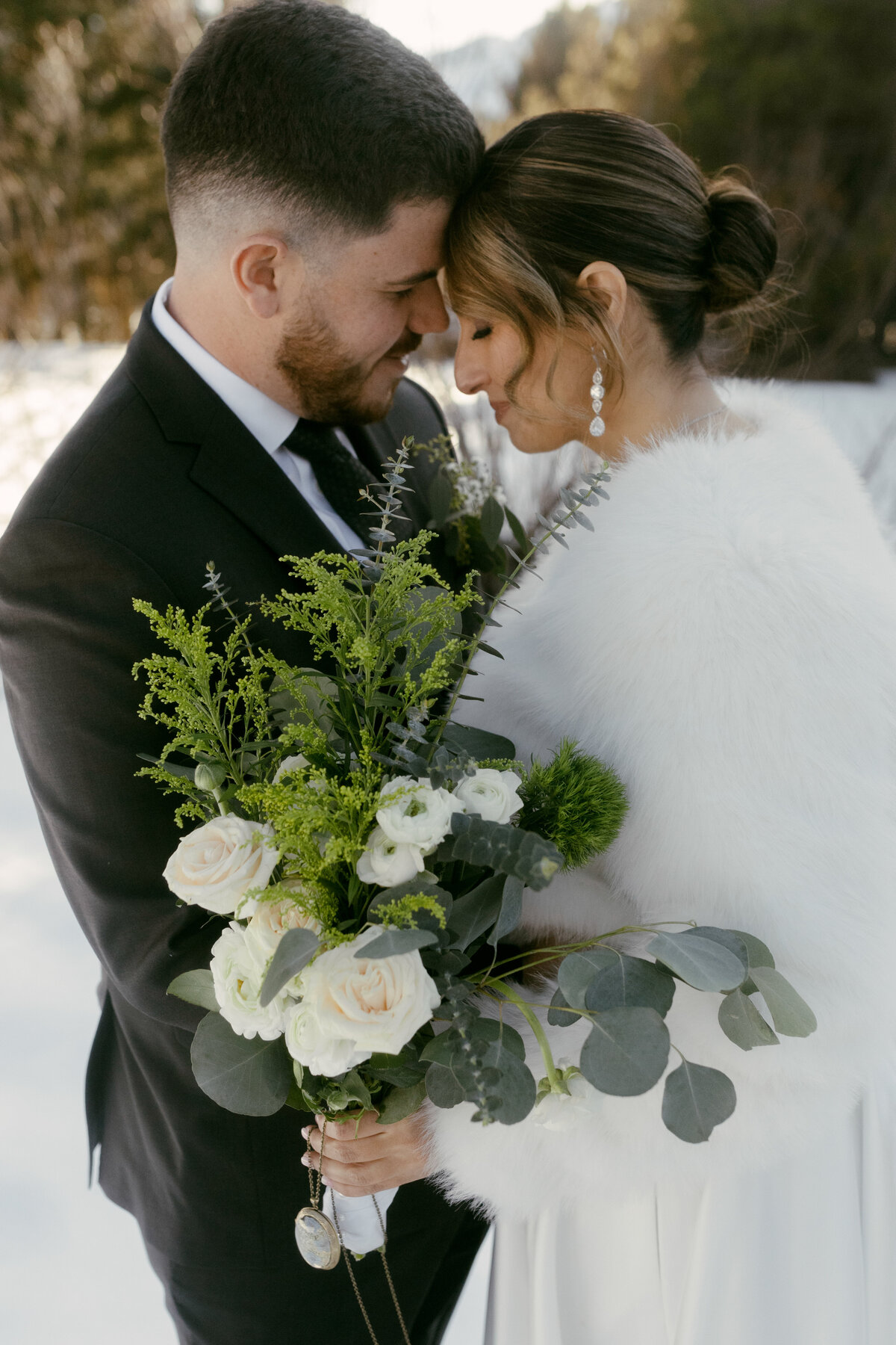 Eduina + Nelly Lake Tahoe Winter Elopement-5