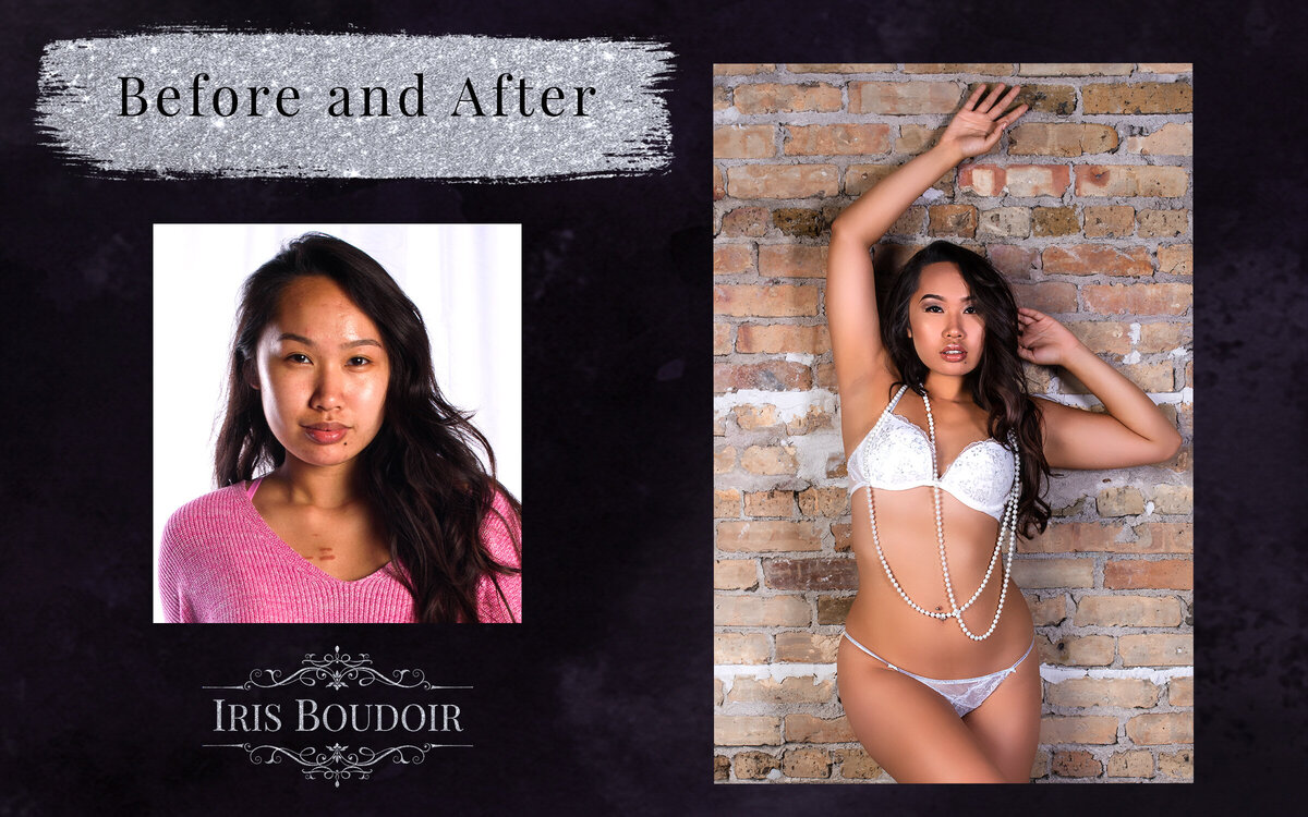 Iris Boudoir before and after 5