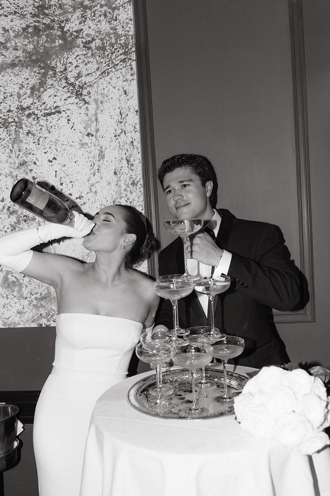 bride-chugs-champagne-coral-gables-5CE-W