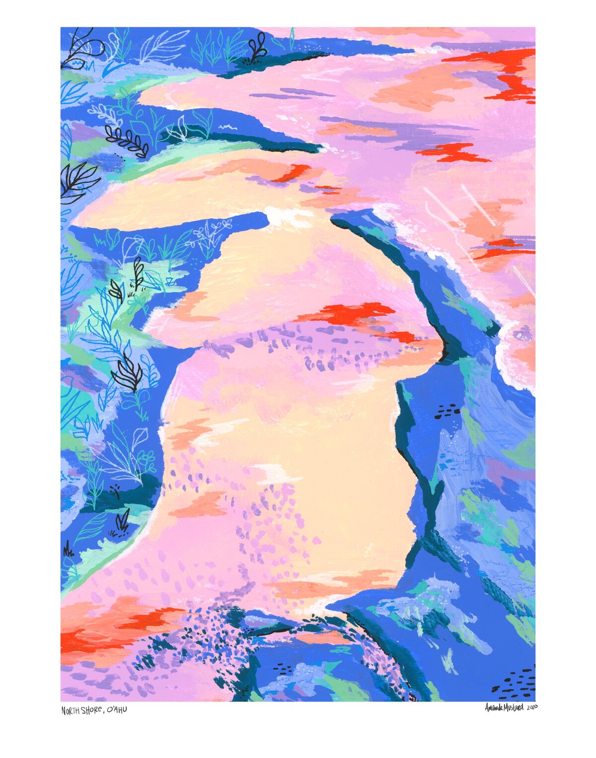 Hawaii Dreams Collection11x14_Cove