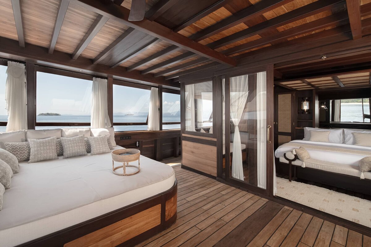 Sanya Luxury Yacht Charter Raja Ampat Master Cabin 2