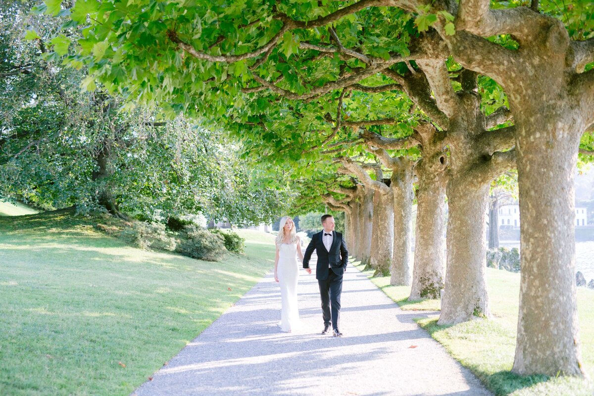 Luxury lake como wedding