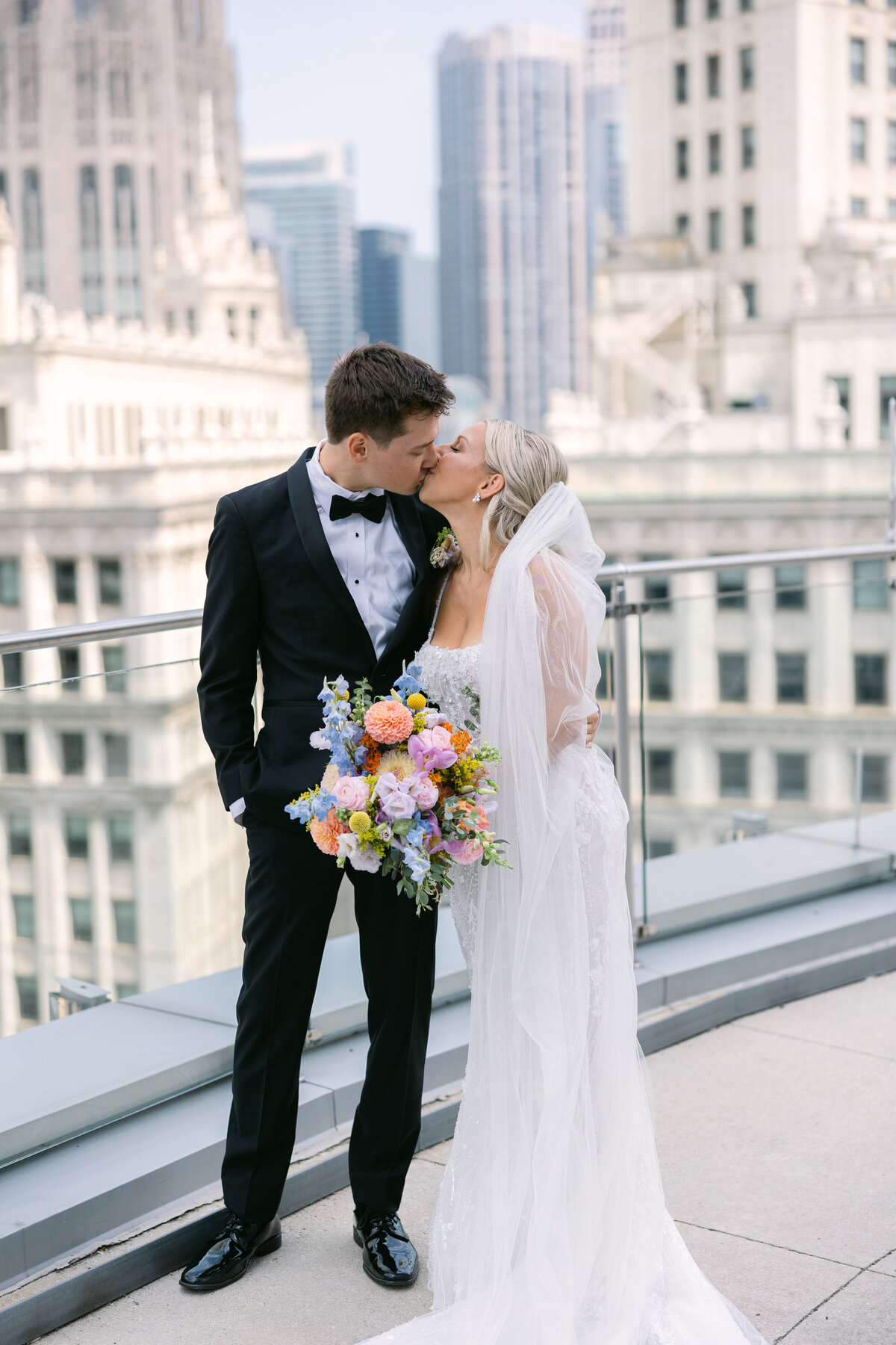 Chicago Theatre on the Lake Wedding Taylor & Eric-73
