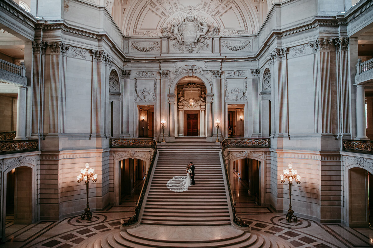 san francisco city hall wedding photos