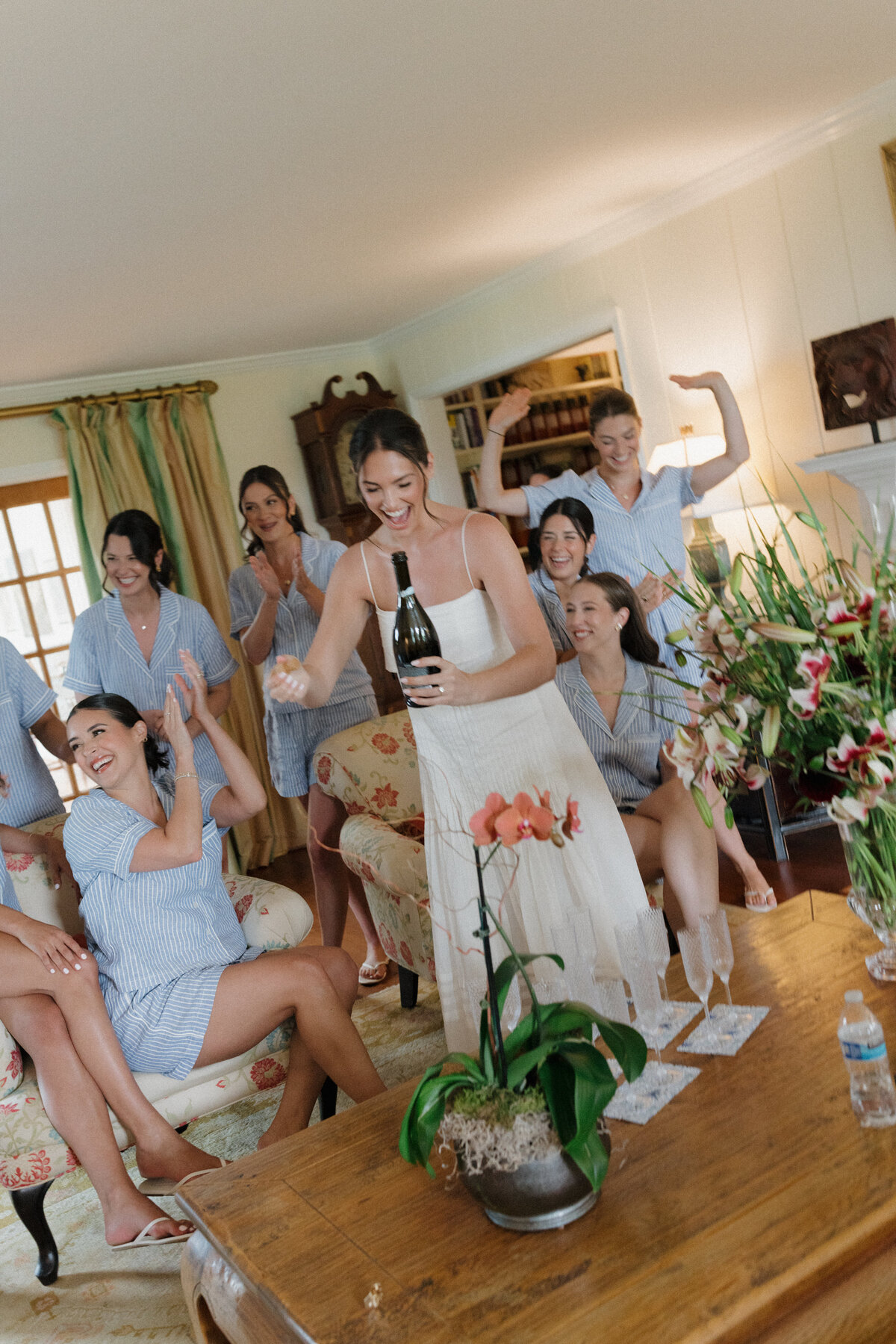 Elegant bridal portrait demonstrating editorial wedding photography excellence at Connecticut's premier destination venue. Lauren Alatriste captures the bride with fashion photography sophistication, creating magazine-worthy imagery that balances high-end editorial aesthetics with genuine wedding day emotion at this luxury Lion Rock Farm celebration.