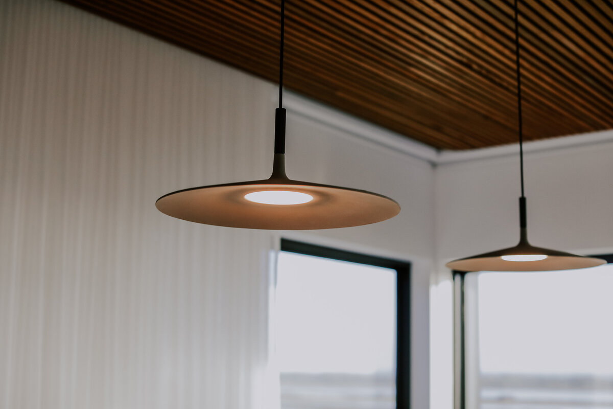Langing pendant lights custom build