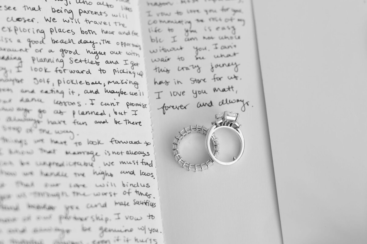 Wedding Rings by Lisa Blanche Photography