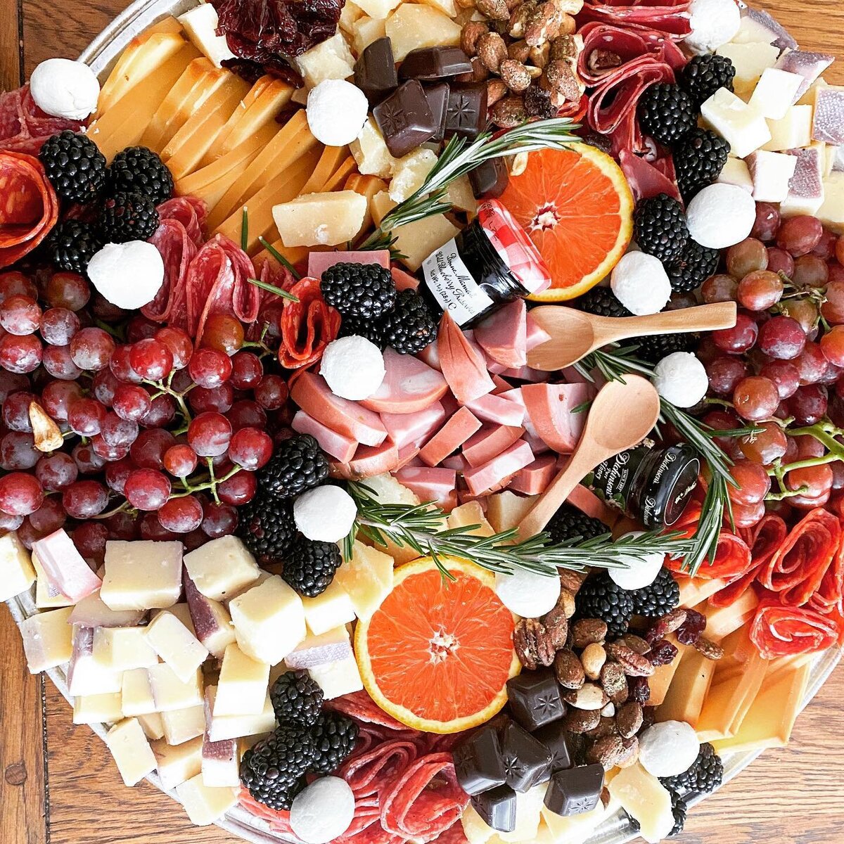 The Grateful Gourmet Grazing Board custom to any event that you purchase with the grateful gourmet. Fresh local ingredients, farm to table, locally owned. Family fun.   