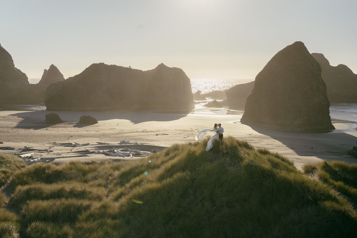 Brookings oregon coast elopement photographer-6