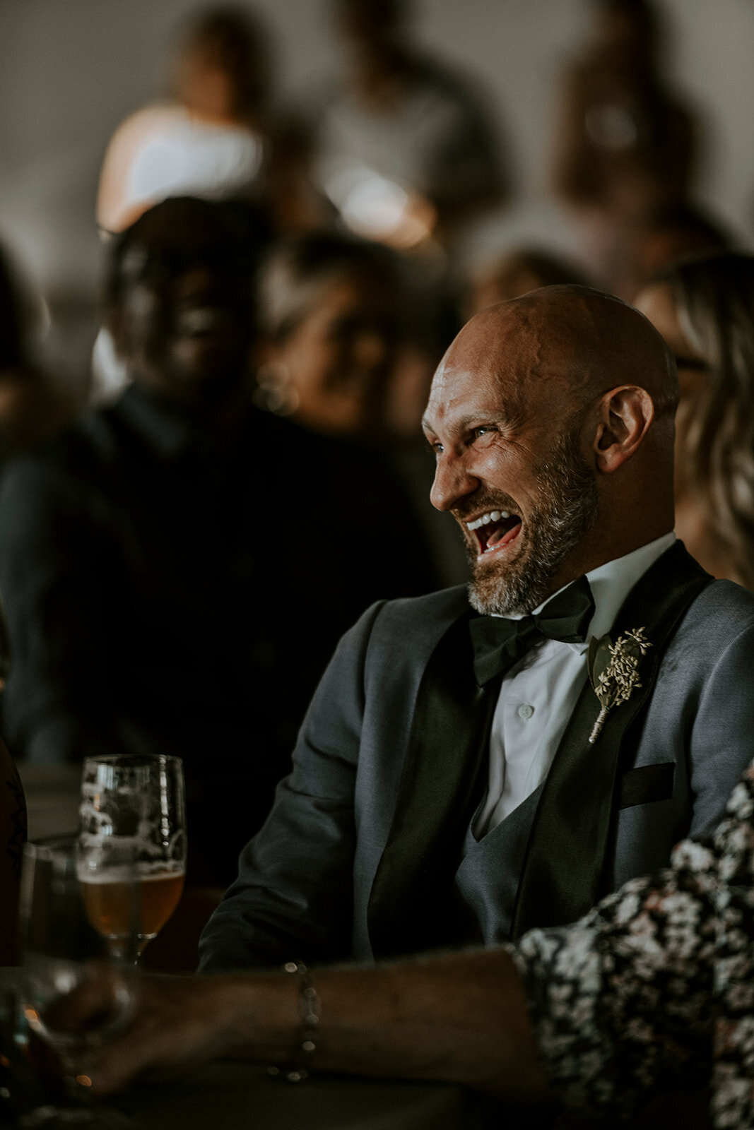 Candid Reception Photography at the Wallace in Vancouver