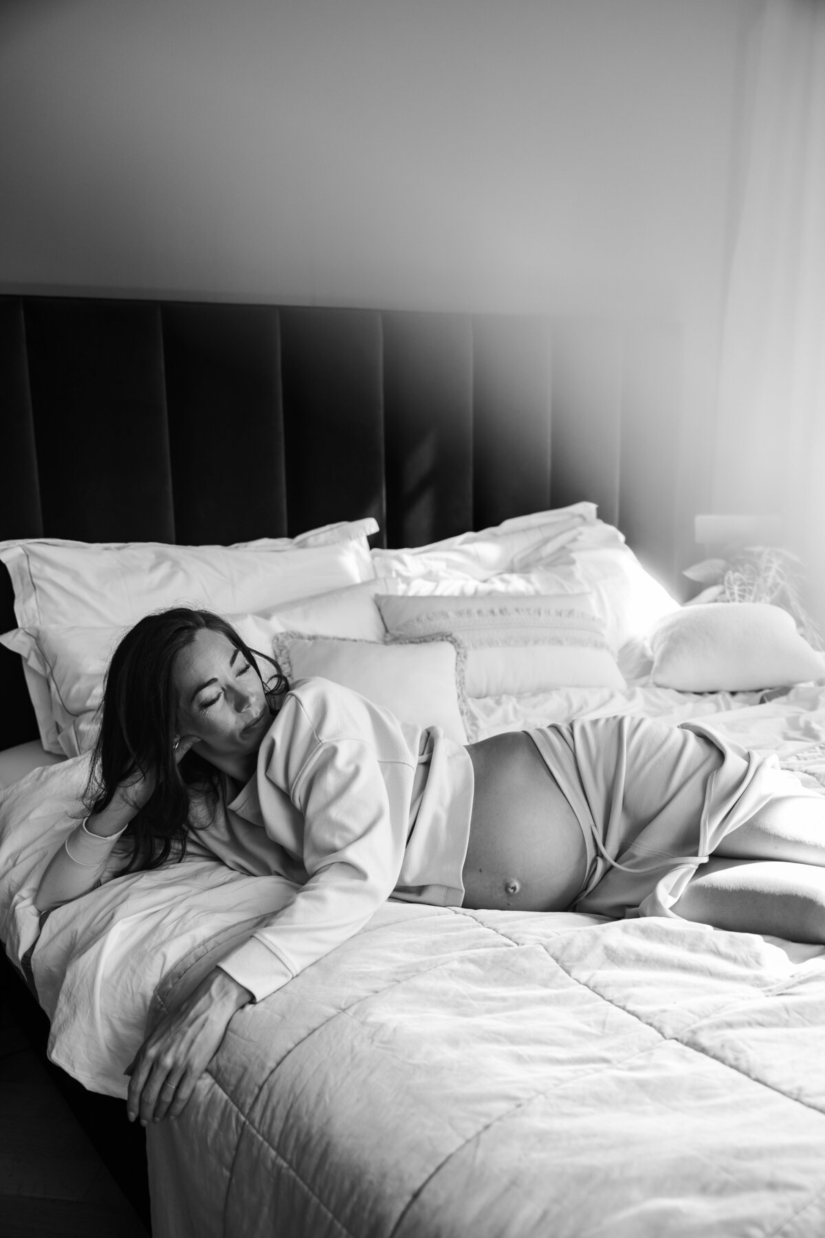 zwanger thuis shoot Den Haag