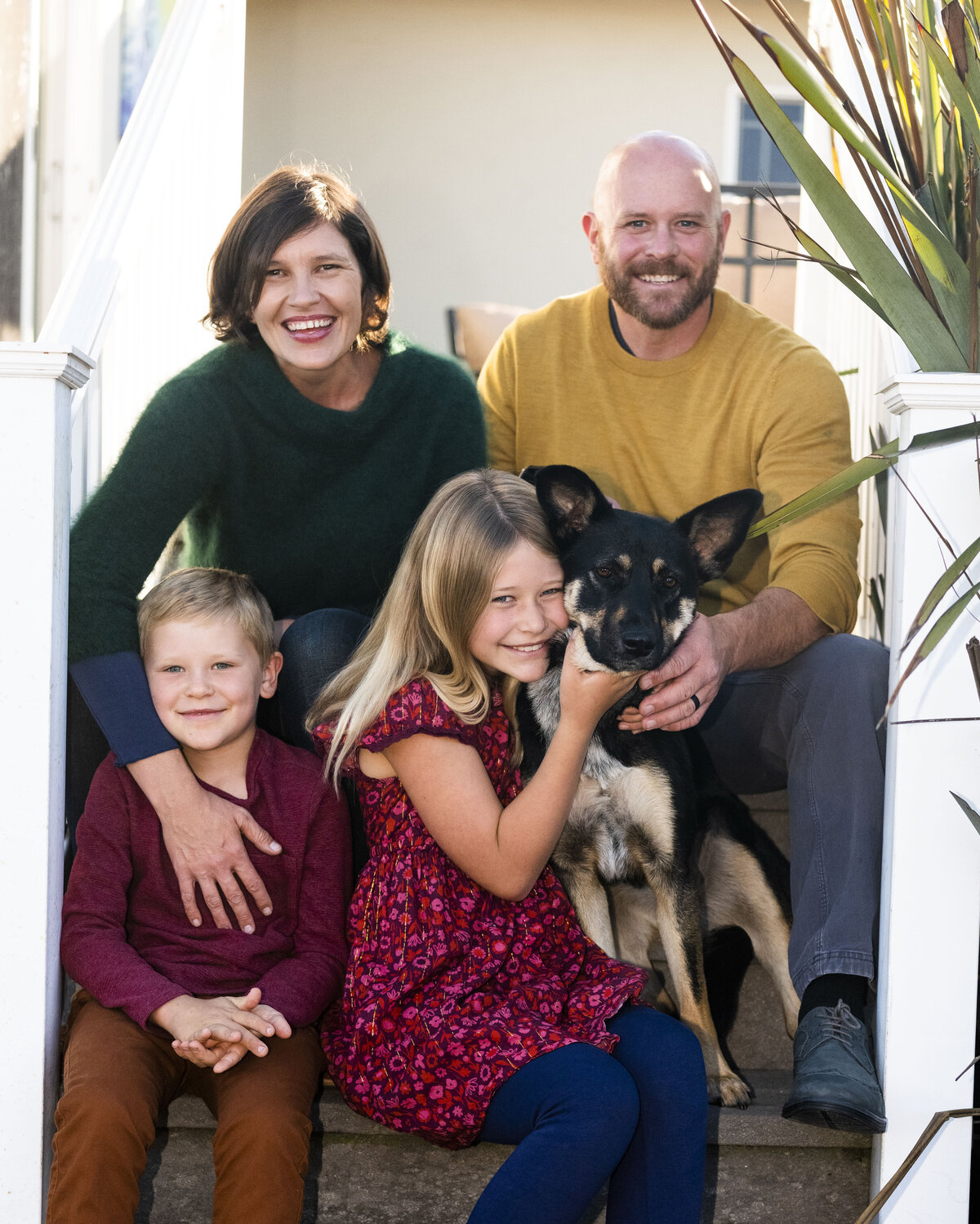 family at home photo by san francisco bay area family photographer