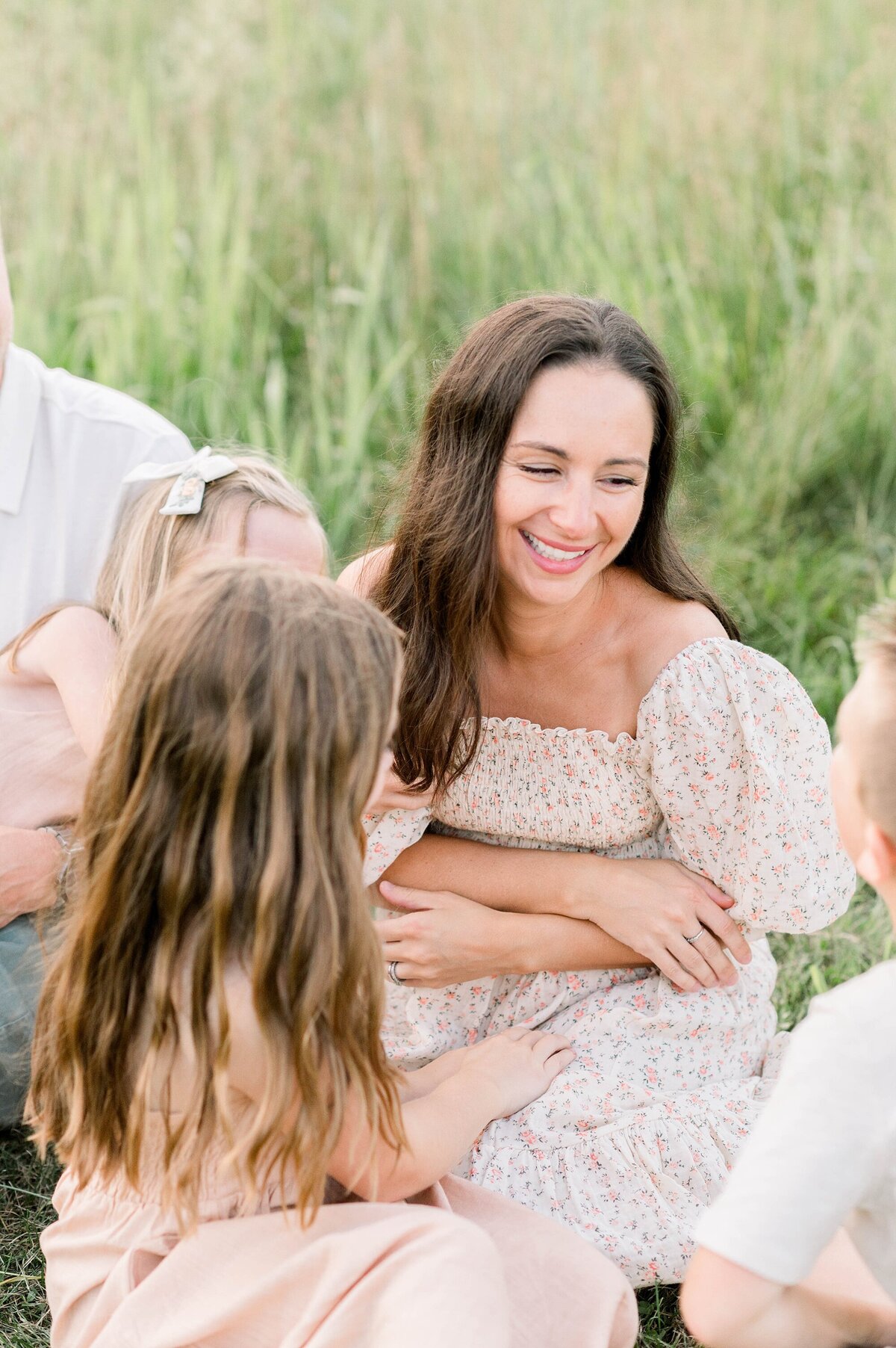 outdoor family session with nicole detone photography