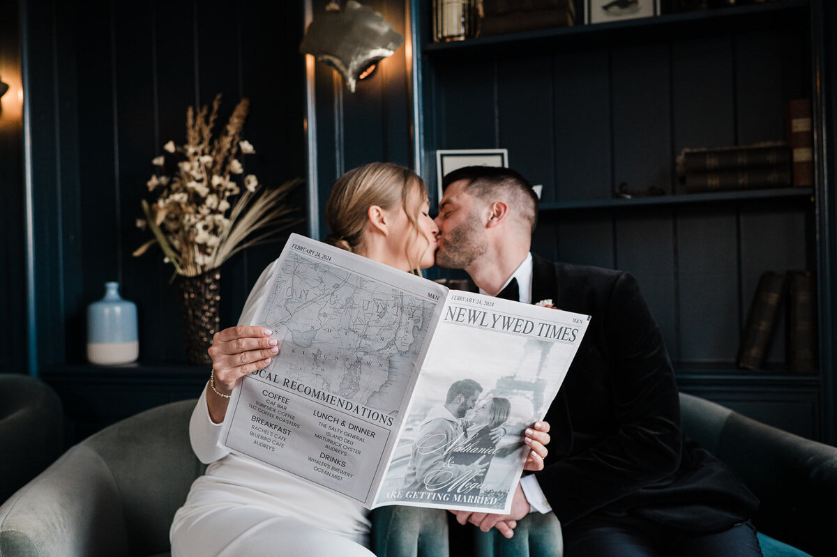 Newlywed Times - Wedding Newspaper