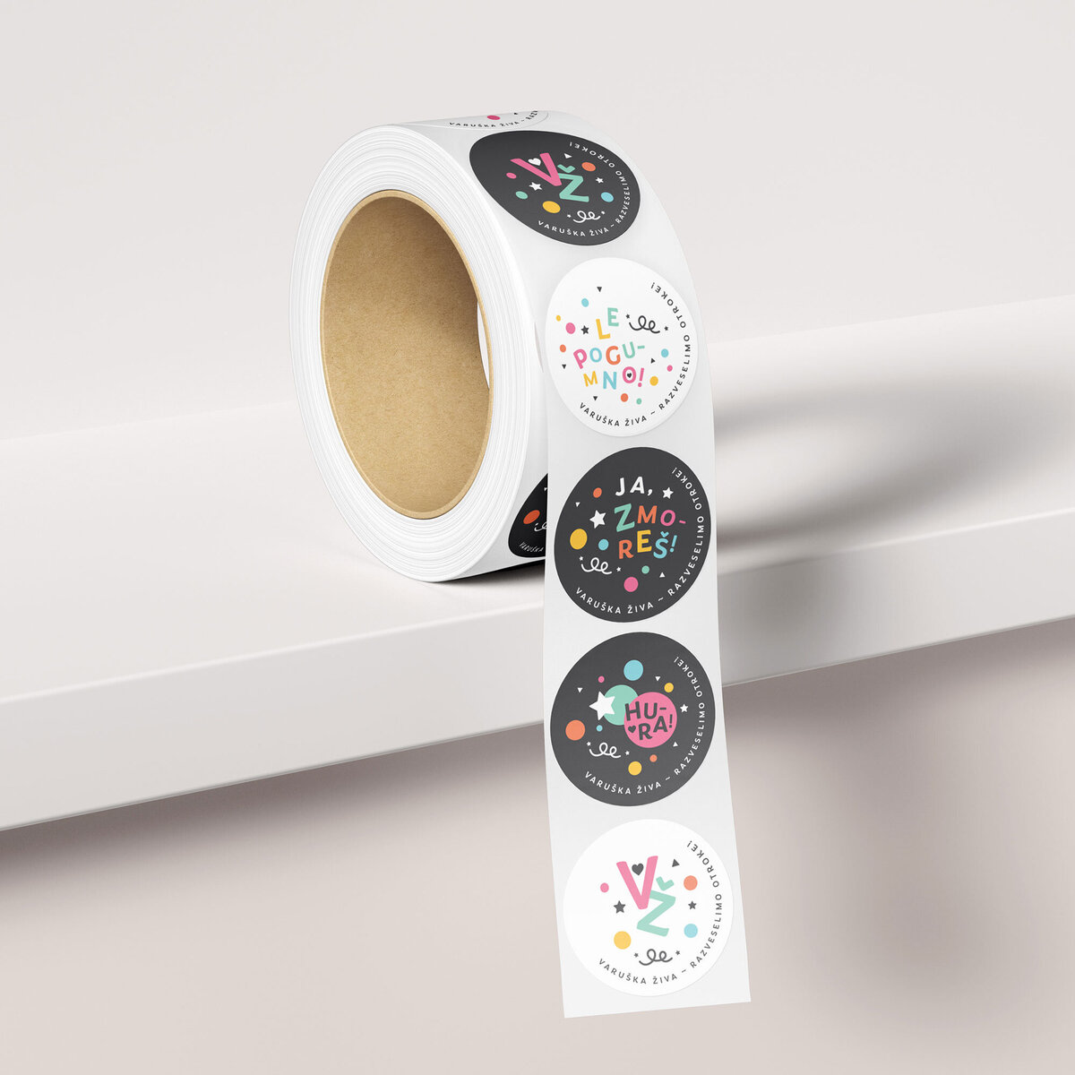 Varuska-Ziva-63-events-for-children-care-animation-stickers-tape-design-brand-identity-Be-spotted-brand-studio