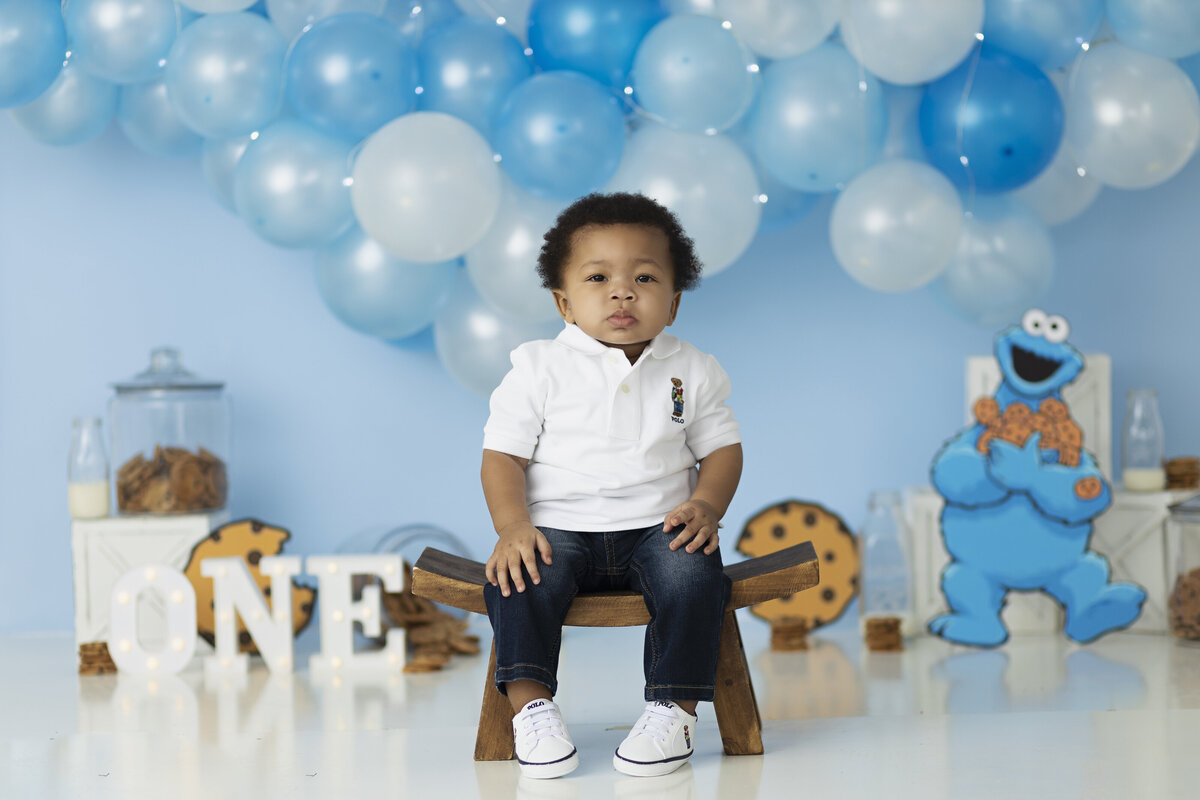 cake smash photography in Fayetteville Georgia