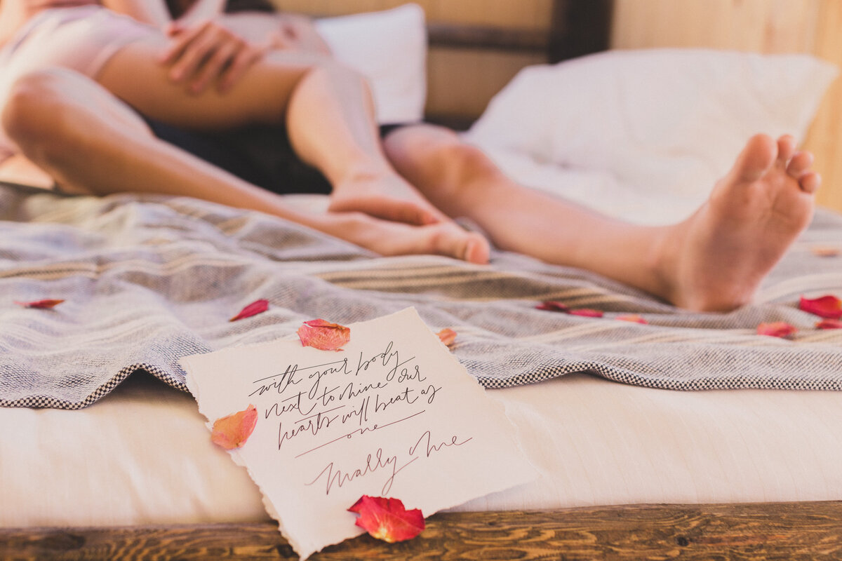 Under Canvas Zion Couples Boudoir | Taylor Made Photography