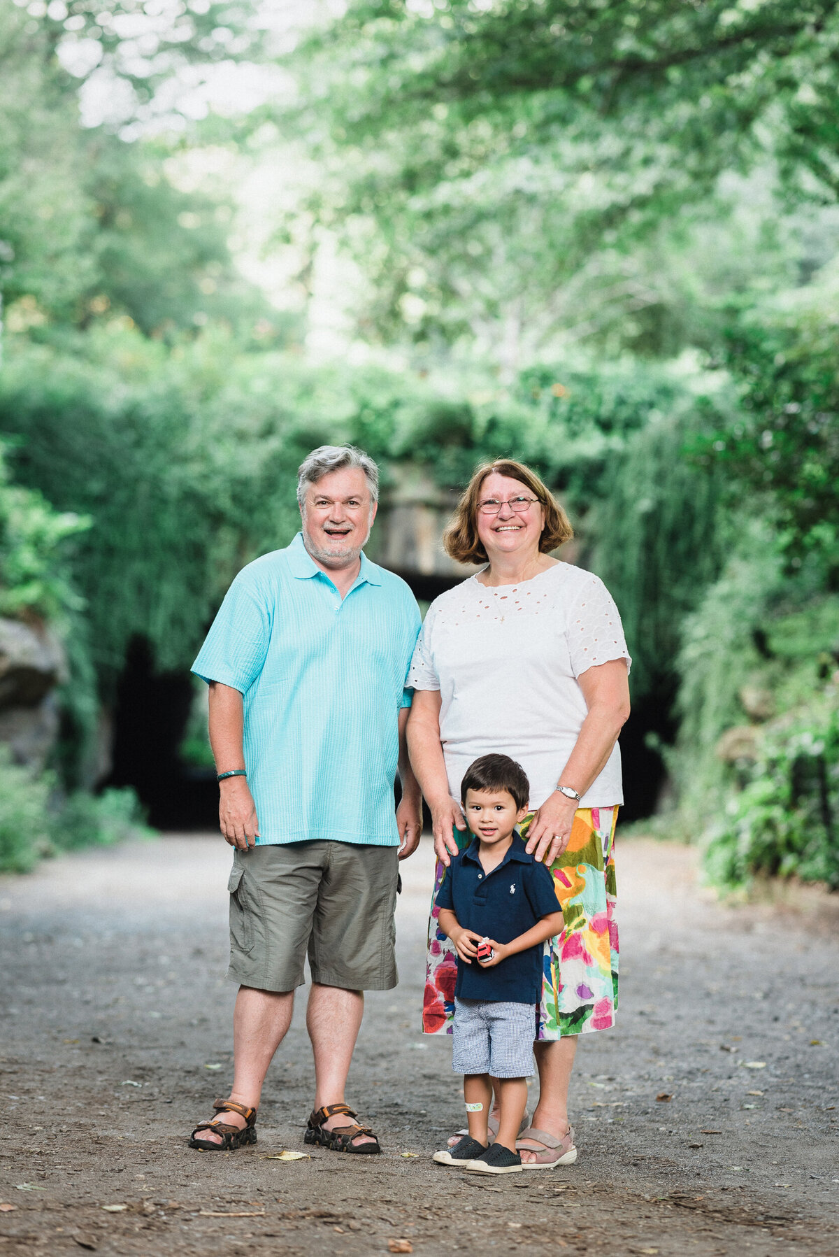 new york city family session taken at central park